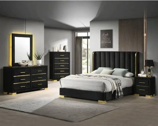 Queen Bed With Storage