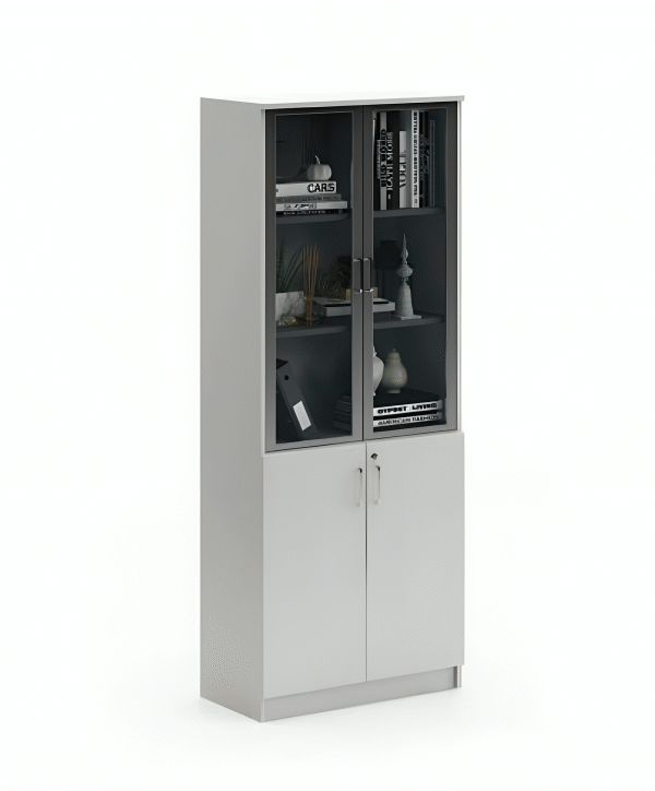 Aluminium Frame with Glass Doors