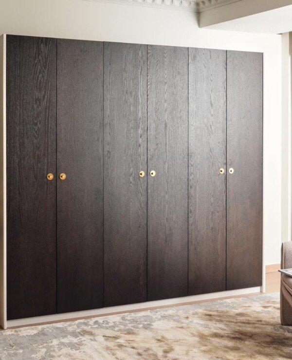 Antique Wooden Hinged Wardrobe