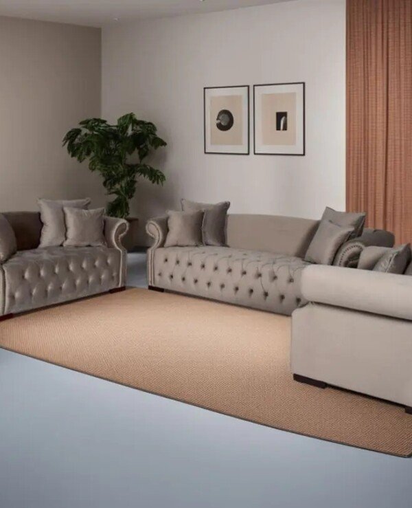 Luxury Chester Sofa In Velvet